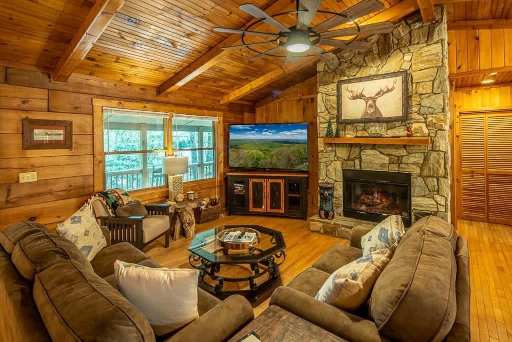 Cozy 'Grey Fox' Cabin Between Boone & בלואינג רוק מראה חיצוני תמונה